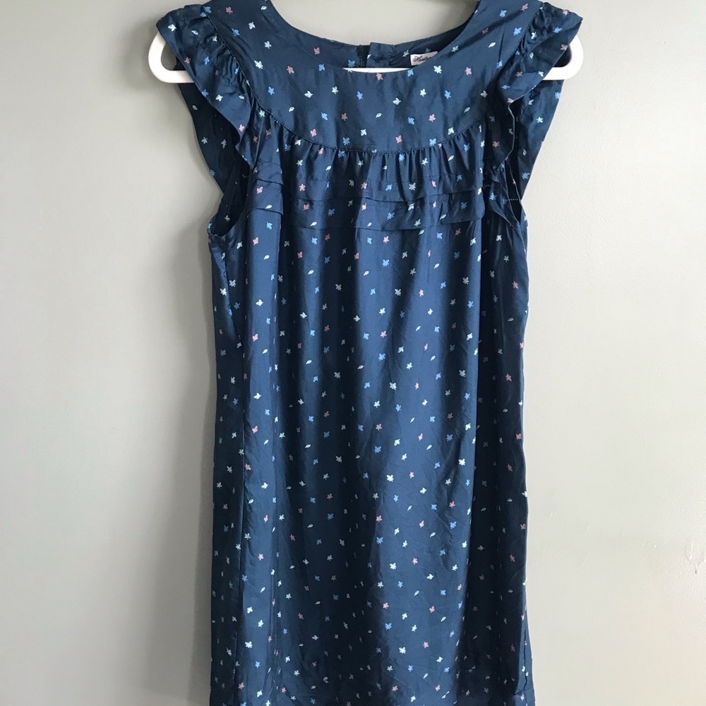 Heritage 1981 silk leaf print dress sz m
